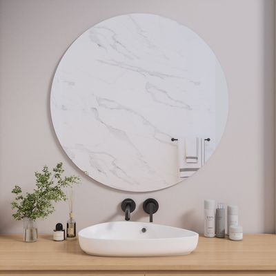 Mirrors - Round wall mirror (120cm) - SCANDINAVIAN GLASSFACTORY