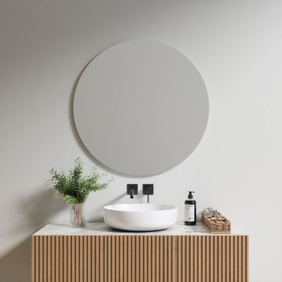 Mirrors - Round wall mirror (90cm) - SCANDINAVIAN GLASSFACTORY