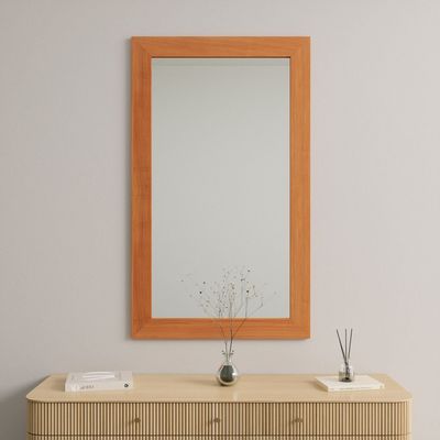 Mirrors - Wooden Mirror with 90 mm Wide Frame (80x135cm) - SCANDINAVIAN GLASSFACTORY