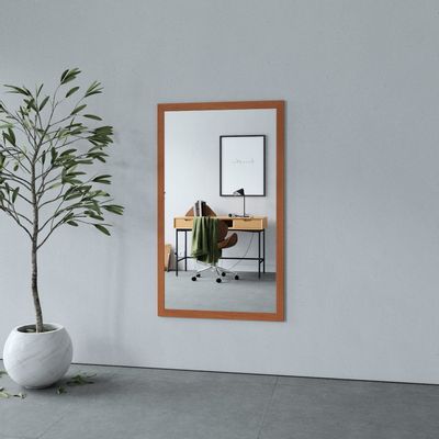 Mirrors - Wooden Mirror with 45 mm Wide Frame (80x135cm) - SCANDINAVIAN GLASSFACTORY