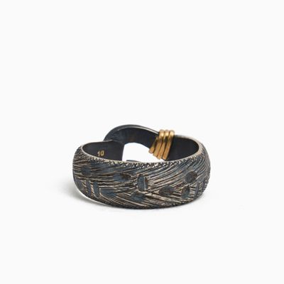 Jewelry - Marine Texture Angler Hook Ring - VIBE JEWELRY