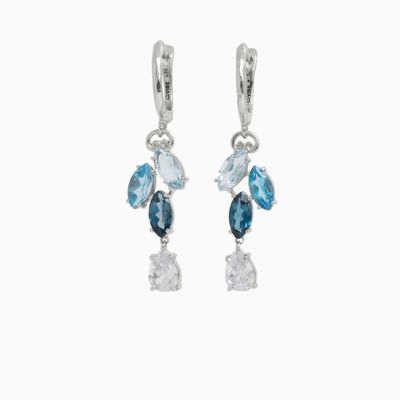 Bijoux - Lustre en pierres précieuses - Drop Huggie - boucles d'oreilles - VIBE JEWELRY