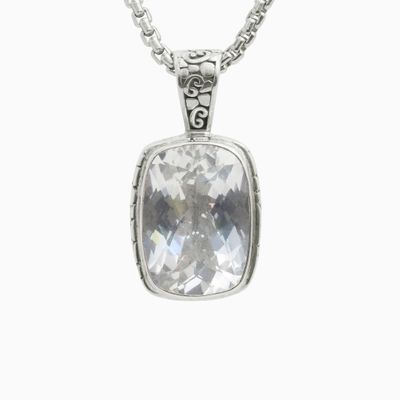 Gifts - North Star stone pendant with turtle texture - VIBE JEWELRY