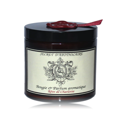 Candles - Pommadier Soirée au Château 500gr - SECRET D'APOTHICAIRE