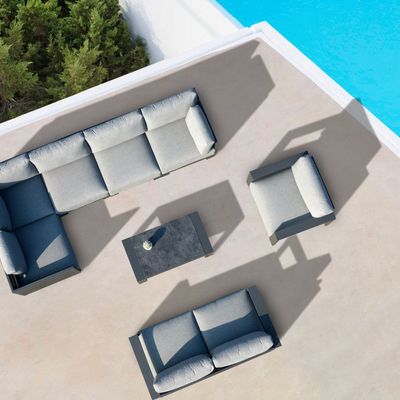 Canapés de jardin - Module d'angle SKY - COUTURE JARDIN