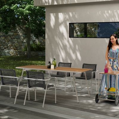 Accessoires de déco extérieure - Chariot de bar ZOOM - COUTURE JARDIN