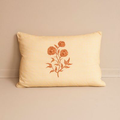 Coussins - Coussin brodé Mahe 50×70 - MAHE HOMEWARE