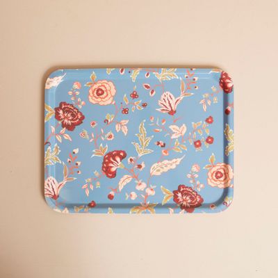 Platter and bowls - Mahe Chintz TRAY - MAHE HOMEWARE