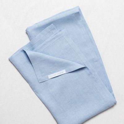 Linge de table textile - Chemin de table bleu - OURY HOME
