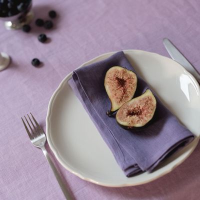 Table linen - Violet Napkins (Set of 2) - OURY HOME