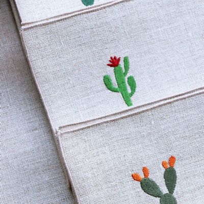 Table linen - Linen Placemat | CACTUS - GIARDINO SEGRETO