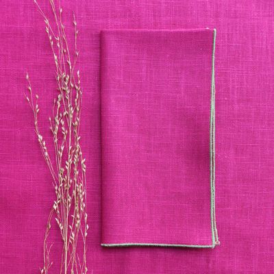 Table linen - Linen napkin | CORDONCINO - GIARDINO SEGRETO