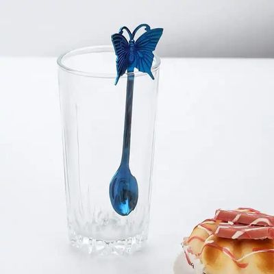 Tea and coffee accessories - Butterfly spoon - Tea, coffee and dessert - 4 colors available - SOSTRAW & SMARTTHINGS