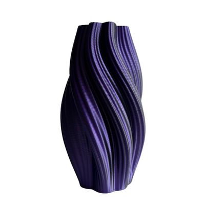 Vases - Vase « Crème glacée chaude » | Multicolore | Bleu/Violet/Noir - AURA 3D