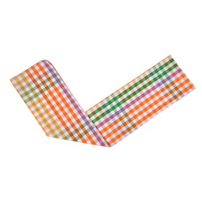 Table cloths - Runner Rainbow Gingham 50x150 - ROSEBERRY HOME