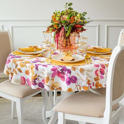 Table cloths - Runner Purple Sparrow  - ROSEBERRY HOME