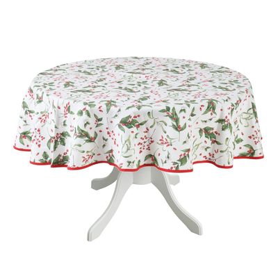 Nappes - Nappe de table Very Merry Christmas rounded 210 - ROSEBERRY HOME