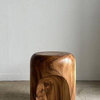 Tabourets - Bout de canapé, tabouret ou table d'appoint monoxyle en suar massif - OFFICE OBJETS
