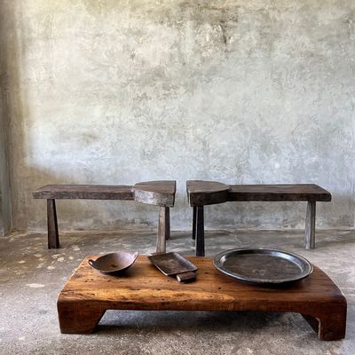 Benches - Modular bench or coffee table in 2 parts L:2m W:60 H:46 - OFFICE OBJETS