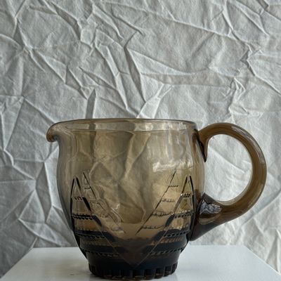 Carafes - Carafe en verre fumé - OFFICE OBJETS