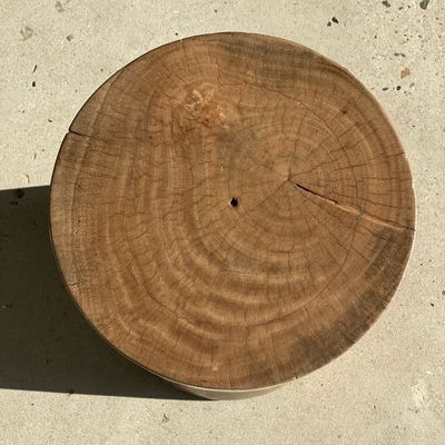 Tabourets - Bout de canapé monoxyle en manguier - OFFICE OBJETS