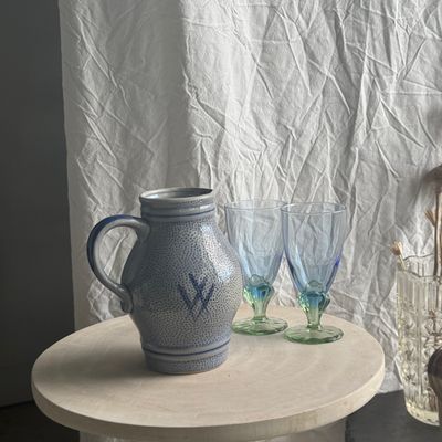 Carafes - Carafe West Germany bleue H19,5 - OFFICE OBJETS