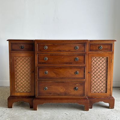 Chests of drawers - Chiffonier, small 19th century storage unit 1m12 x 74 x 35 - OFFICE OBJETS