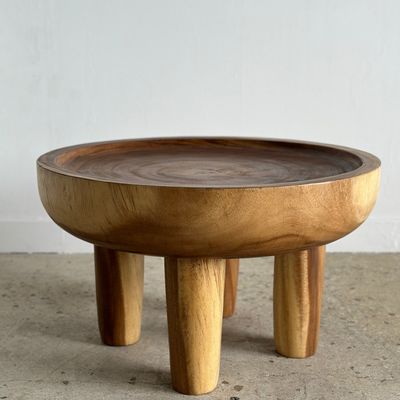 Tables basses - Coffee table, table basse quadripode en suar - OFFICE OBJETS