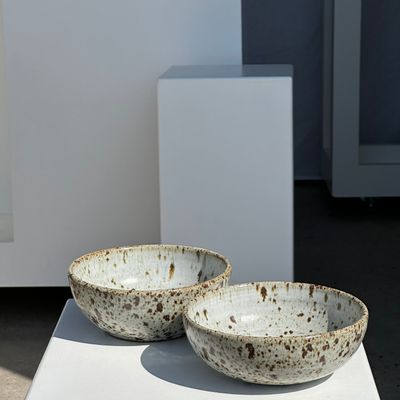 Bowls - Duo of speckled ceramic bowls - OFFICE OBJETS