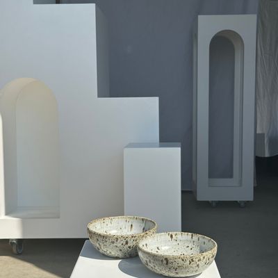 Bowls - Duo of speckled ceramic bowls - OFFICE OBJETS