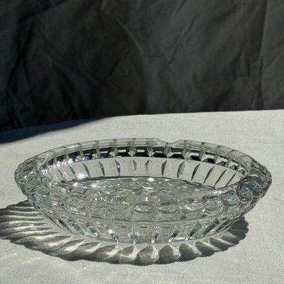 Accessoires à poser - Grand cendrier en verre italien classique D:15cm - OFFICE OBJETS