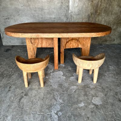 Tables Salle à Manger - Immense table en manguier massif 2m10x1m - OFFICE OBJETS