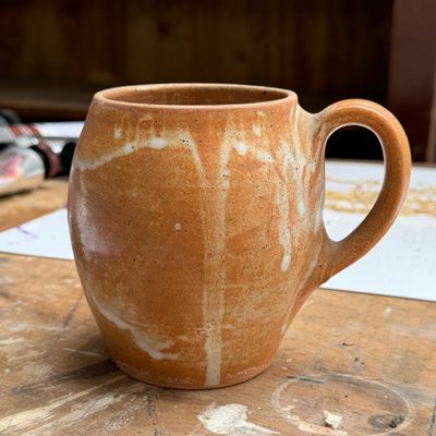 Mugs - Stoneware mug with handle - OFFICE OBJETS