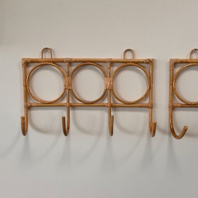 Mounting accessories - Rattan hook with 3 hooks - OFFICE OBJETS