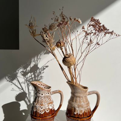 Carafes - Petit pichet décor fût de bière (1) - OFFICE OBJETS