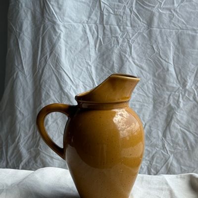 Carafes - Pichet jaune Digoin H21 - OFFICE OBJETS