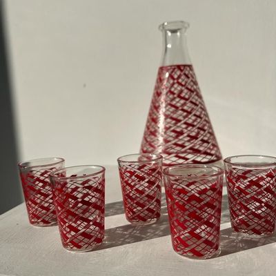 Carafes - Vintage liquor service from the 50s and 60s - OFFICE OBJETS