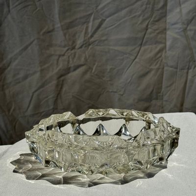 Installation accessories - Very large classic glass ashtray D:16 - OFFICE OBJETS