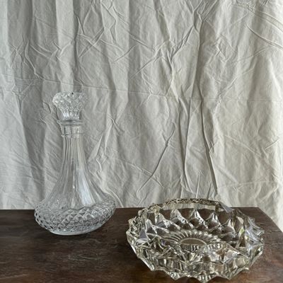 Accessoires à poser - Très grand cendrier en verre classique D:16 - OFFICE OBJETS