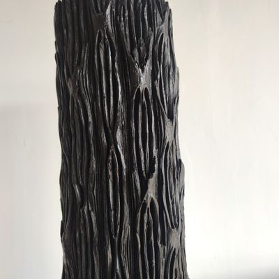 Sculptures, statuettes and miniatures - Natural tree trunk mounted on base - OFFICE OBJETS