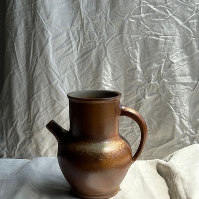 Carafes - Stoneware jug with small spout D10 - OFFICE OBJETS