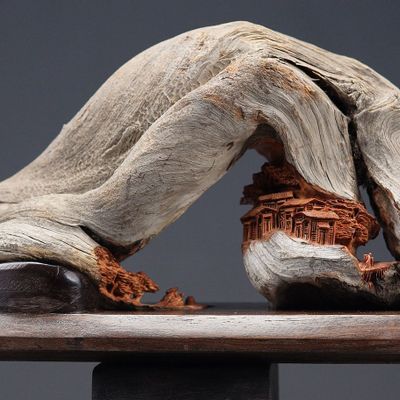 Unique pieces - Wood wave - Sculpture - MÙ STUDIO