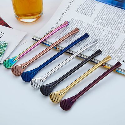 Couverts & ustensiles de cuisine - Paille réutilisable Maté - 4 coloris - SOSTRAW & SMARTTHINGS
