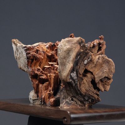 Unique pieces - I / Landscape / No.33 / Sculpture / Wood / Hand Carved / Unique - MÙ STUDIO