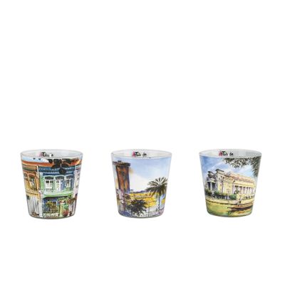 Bougies - Coffret Bougies luxe SINGAPORE HUES - 3x150g | ARTITUDE HOME - ARTITUDE HOME