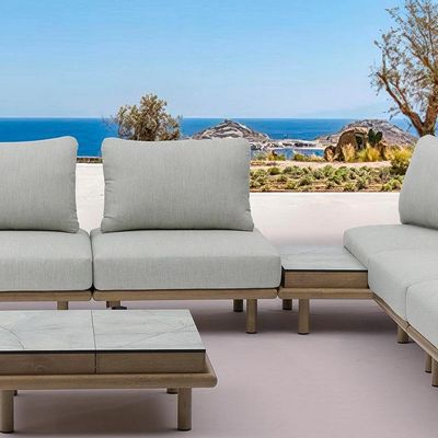 Lawn sofas   - PLAY 1 seater sofa (without armrest) - COUTURE JARDIN