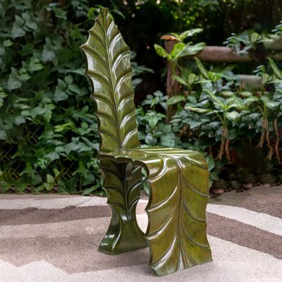 Chairs - Ashoka Leaf Dining Chair - ART + OBJECT