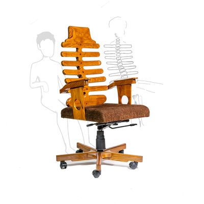 Chairs - Back Bone Executive Office Chair - ART + OBJECT