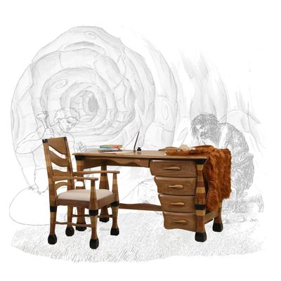 Writing desks - Flintstone Workstation - ART + OBJECT