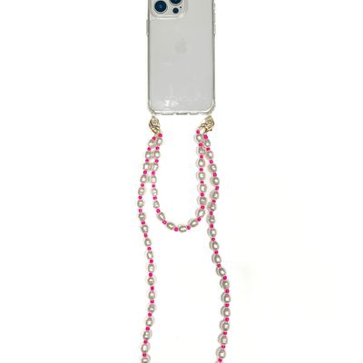Gifts - Posy Pearl Long PHONE STRAP - FOLIE À TROIS